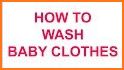 Mom Baby Clothes Washing Laundry related image