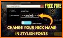 PRO Symbols, Nicknames, Letters, Text tools related image