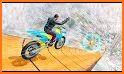 Spiderman Moto Bike Stunts - Mega Ramp related image