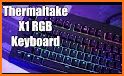 Black Purple Crystal Keyboard related image