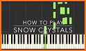 Crystal Winter Snowflake Keyboard related image