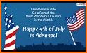 4th July Wishes - Independence Day Greetings 2019 related image