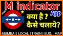 m-Indicator- Mumbai - Live Train Position related image