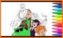 Hotel Transylvania 3 coloring page related image