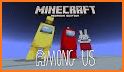 Skin Among Us For Minecraft & Map Mod related image