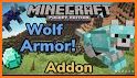 Wolf Armor Craft Mod for Minecraft PE related image