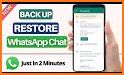 Backup messages of Whatsapp related image