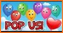 Baby Touch Balloon Pop Game related image