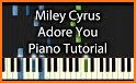 Miley Cyrus - When I Look At You - Piano Magical T related image