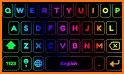 Green Neon Tech Keyboard Theme related image