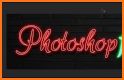 NEONY - writing neon sign text on photo easy related image
