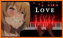 Anime Love Girl Keyboard Background related image