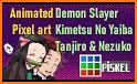 Kimetsu No Yaiba Pixel Art Games related image