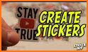 Youtube Stickers related image