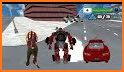 Bull Robot Car Transforming Games: Robot Shooting related image