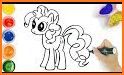 coloring horse pony related image
