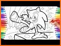 The hedgehog coloring  and drawing book related image