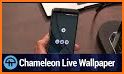 Chameleon Color Adapting Live Wallpaper related image