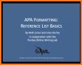 APA Style Citing & Referencing Guide related image
