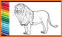 Coloring Lion related image