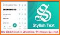 Chat Style - Stylish Fonts & Keyboard for Whatsapp related image