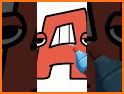 Coloring Alphabet ASMR related image