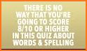 800 Spelling Quiz for spelling learning related image