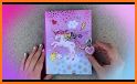 Glitter Secret Diary With Lock related image