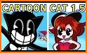 FNF Cartoon Cat Horror Mod related image