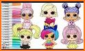 lol dolls pets coloring princesses related image