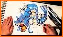 Color by Number Pokemon Pixel Art related image