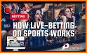 Live betting on sports related image