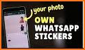Text sticker maker for whatsapp - text stickers related image
