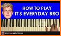Jake Paul - It's Everyday Bro - Piano Keys related image