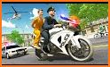 Police Flying Bike Simulator : Bike Driving Games related image