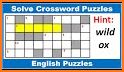 English Crossword Puzzle related image