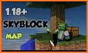 (Unofficial) New Skyblock Map mcpe info related image