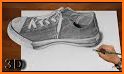 Shoe Art 3D related image