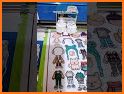 Paper Toca Dolls of Boca Craft related image