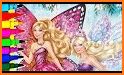 Sparkle Princess Coloring Book related image