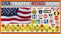 Road Signs Test 2021 Unites States Premium related image