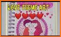 Love Emoji Sticker for Valentine's Day related image