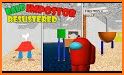 Red Baldi's Impostor In Among Us related image