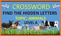 Hidden Letters: Crosswords related image