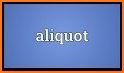 Aliquot related image