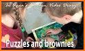 Bake a cake puzzles & recipes related image