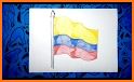 Bandera de Colombia con tu foto related image