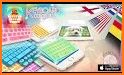 Colorful Marble Keyboard Theme related image