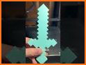 Block Diamond Mini Sword related image