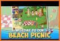 My Town : Beach Picnic related image